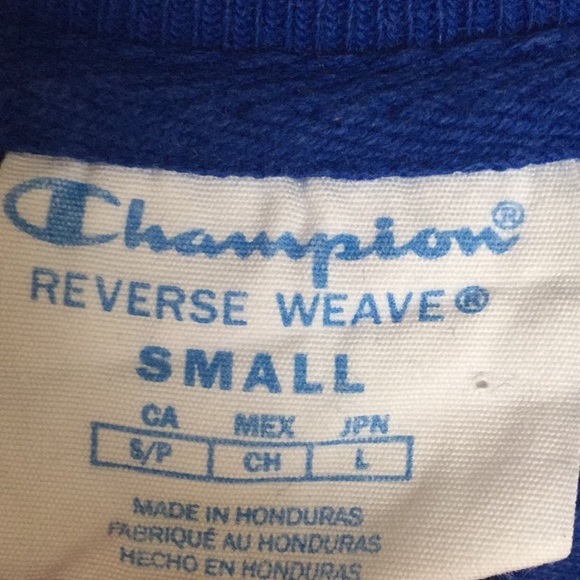 Champion Reverse Weave Small Crewneck Retro Script - Picture 6 of 7
